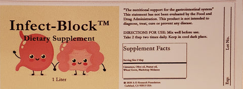 Infect-Block Immune supplement (1 liter/33 oz)