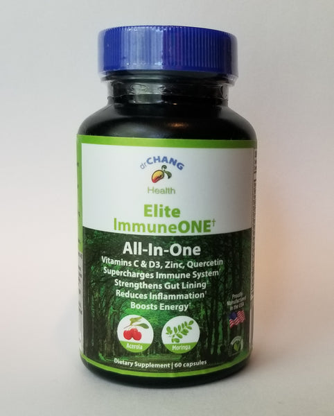Dr Chang Health Elite ImmuneONE (60c) - All-in-One Immune Support $35!
