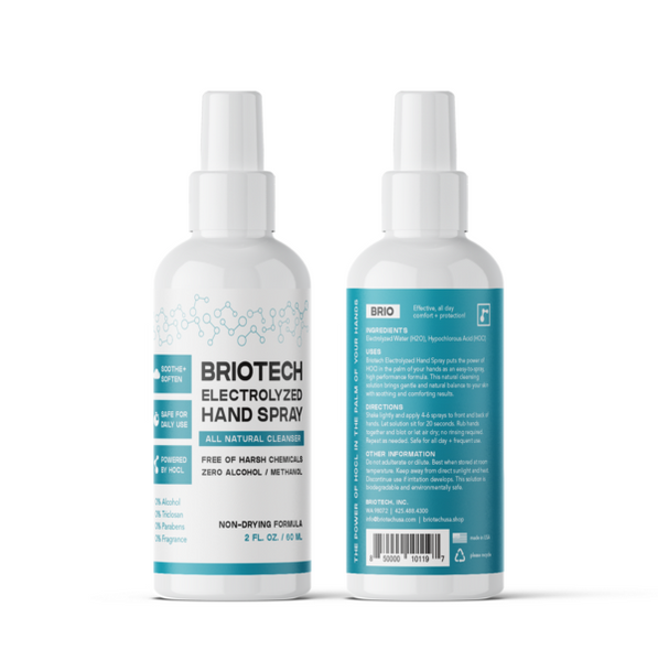 BrioTech Electrolyzed Hand Spray